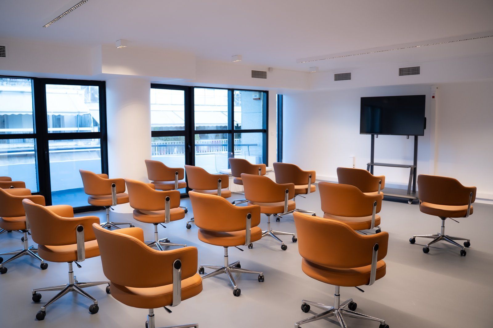 Seminar room at NeuroLab, 7 Sevastoupoleos, Athens